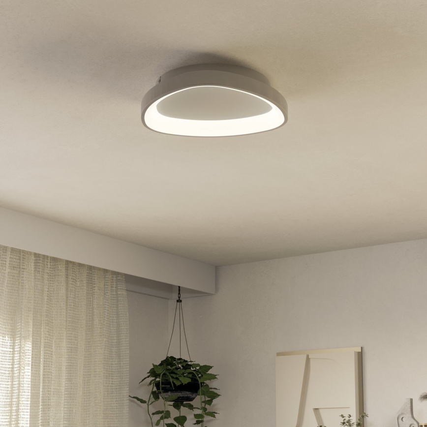 Eglo - Dimmbare LED-Deckenleuchte LED/12W/230V 2700-6500K weiß + Fernbedienung