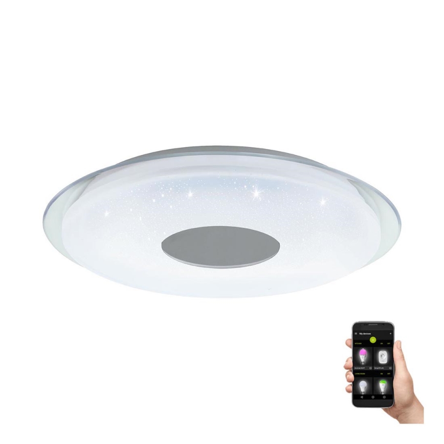 Eglo - Dimmbare LED-Deckenleuchte LED/19,2W/230V ZigBee