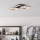Eglo - Dimmbare LED-Deckenleuchte LED/20W/230V 4000K schwarz/golden
