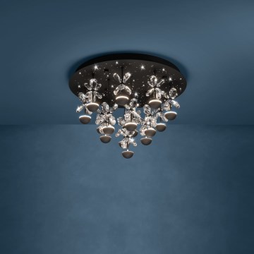 Eglo - Dimmbare LED-Deckenleuchte LED/27W/230V 3000K schwarz