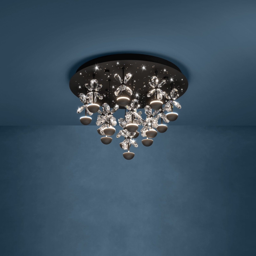 Eglo - Dimmbare LED-Deckenleuchte LED/27W/230V 3000K schwarz
