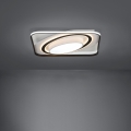Eglo - Dimmbare LED-Deckenleuchte LED/28W/230V+LED/13W+ LED/2,8W 3000-6500K schwarz + Fernbedienung