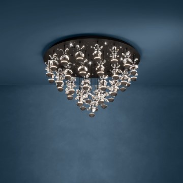 Eglo - Dimmbare LED-Deckenleuchte LED/77,4W/230V 3000K schwarz