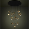 Eglo - Dimmbare LED-Hängeleuchte 17xLED/2,3W/230V 3000K d 78 cm
