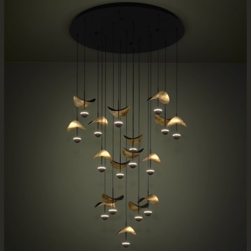 Eglo - Dimmbare LED-Hängeleuchte 17xLED/2,3W/230V 3000K d 78 cm