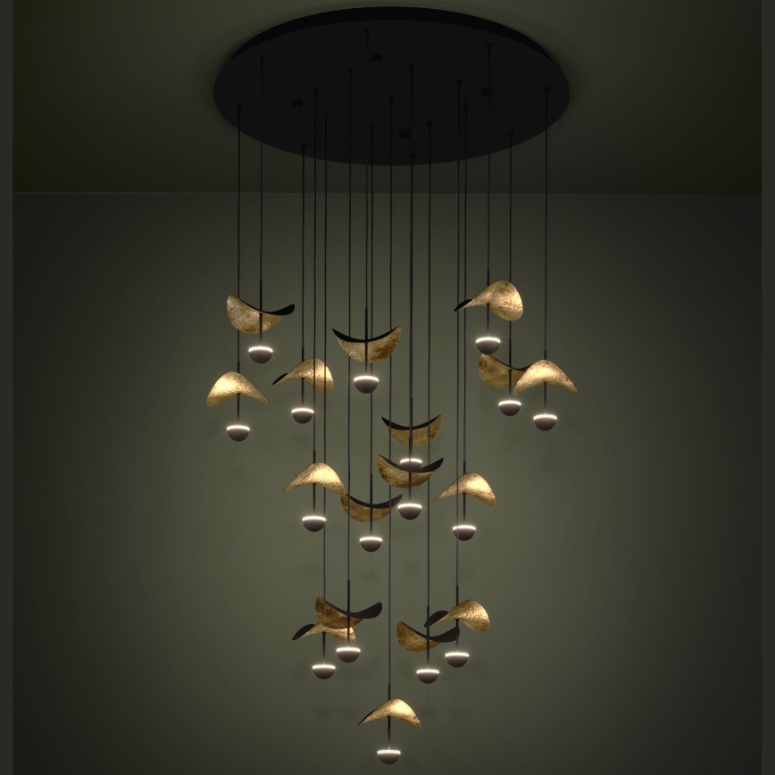 Eglo - Dimmbare LED-Hängeleuchte 17xLED/2,3W/230V 3000K d 78 cm