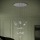 Eglo - Dimmbare LED-Hängeleuchte 17xLED/3W/230V 3000K glänzendes Chrom
