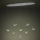 Eglo - Dimmbare LED-Hängeleuchte 8xLED/4,2W/230V 3000K glänzendes Chrom