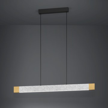 Eglo - Dimmbare LED-Hängeleuchte LED/22,2W/230V 3000K braun/grau