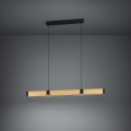 Eglo - Dimmbare LED-Hängeleuchte LED/28,8W/230V 3000K schwarz/braun