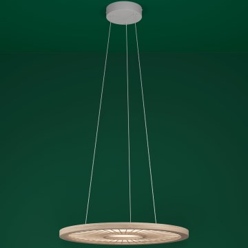 Eglo - Dimmbare LED-Hängeleuchte LED/36W/230V 4000K beige