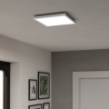 Eglo - Dimmbare LED-RGBW-Deckenleuchte für Badezimmer LED/13,4W/230V 2700-6500K 29x29 cm IP44 weiß ZigBee