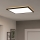 Eglo - Dimmbare LED-RGBW-Deckenleuchte für Badezimmer LED/17W/230V 2700-6500K 50x50cm IP44 schwarz ZigBee