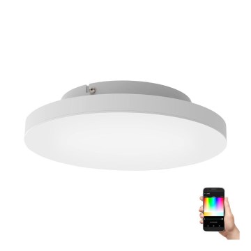 Eglo - Dimmbare LED-RGBW-Deckenleuchte LED/15,7W/230V ZigBee