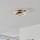 Eglo - Dimmbare LED-RGBW-Deckenleuchte LED/17W/230V 2700-6500K schwarz + Fernbedienung