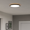 Eglo - Dimmbare LED-RGBW-Outdoor-Deckenleuchte LED/13,9W/230V 2700-6500K d 30 cm IP44 schwarz ZigBee