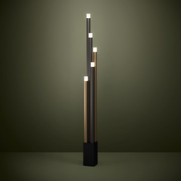 Eglo - Dimmbare LED-Stehleuchte 5xLED/3,7W/230V 3000K anthrazit/golden