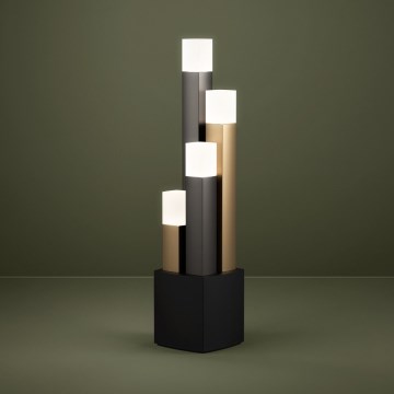 Eglo - Dimmbare LED-Tischleuchte 4xLED/3,7W/230V 3000K anthrazit/golden
