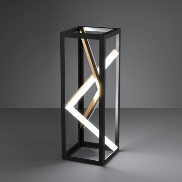 Eglo - Dimmbare LED-Tischleuchte LED/21W/230V 2700-6500K schwarz/golden + Fernbedienung