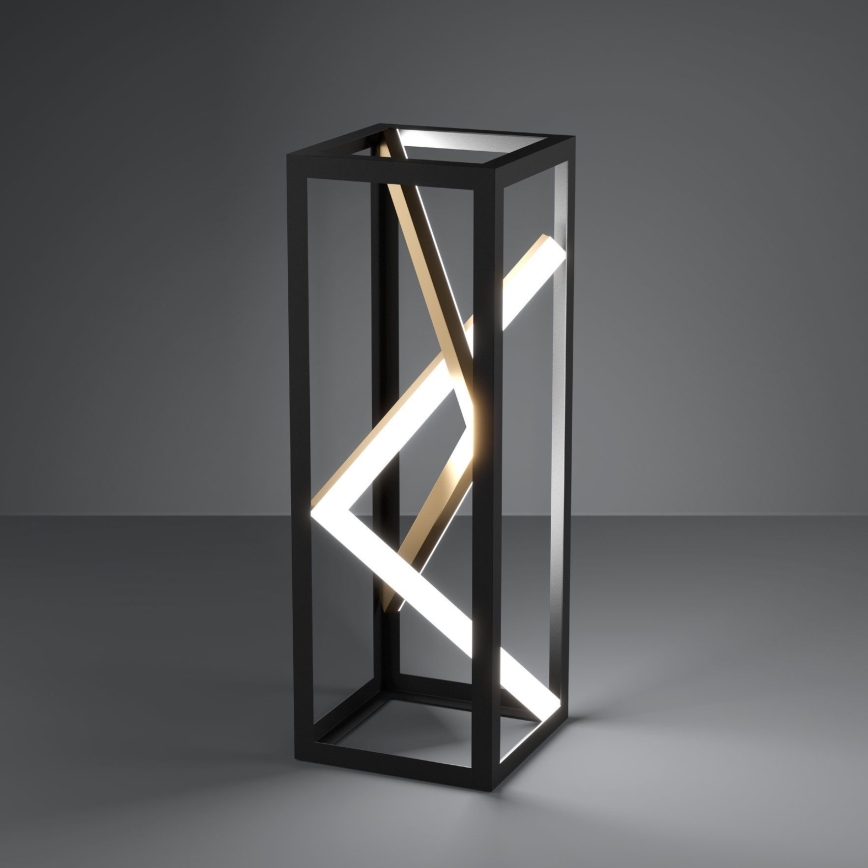 Eglo - Dimmbare LED-Tischleuchte LED/21W/230V 2700-6500K schwarz/golden + Fernbedienung