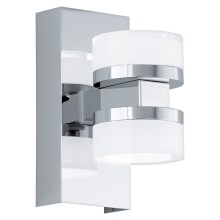 Eglo - Dimmbare LED-Wandleuchte für das Badezimmer  2xLED/7,2W/ IP44