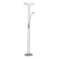 EGLO - Dimmbare Stehlampe BAYA 1xR7s/230W+1xG9/33W mattes Chrom