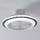 Eglo - Dimmbarer LED-Deckenventilator LED/25,5W/230V weiß/grau 2700-6500K + Fernbedienung