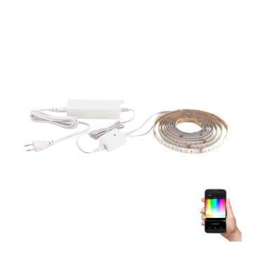 Eglo - Dimmbarer LED-RGBW-Streifen 5m LED/11W/24/230V 2700-6500K ZigBee