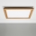 Eglo - Dimmbares LED-Anbaupanel SALOBRENA-CL WOOD LED/31W/230V 2700-6500K 64x64 cm braun