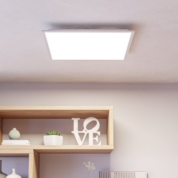 Eglo - Dimmbares LED-Aufbaupanel LED/33W/230V 2700-6500K 60x60 cm weiß + Fernbedienung