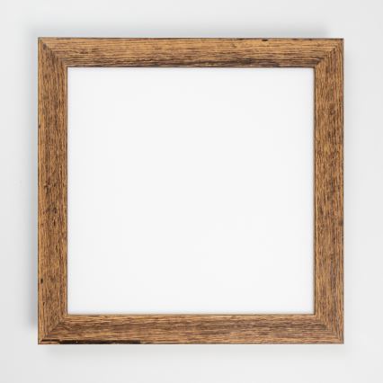 Eglo - Dimmbares LED-RGB-Anbaupanel SALOBRENA-C WOOD LED/24W/230V 2700-6500K 49,5x49,5 cm braun + Fernbedienung