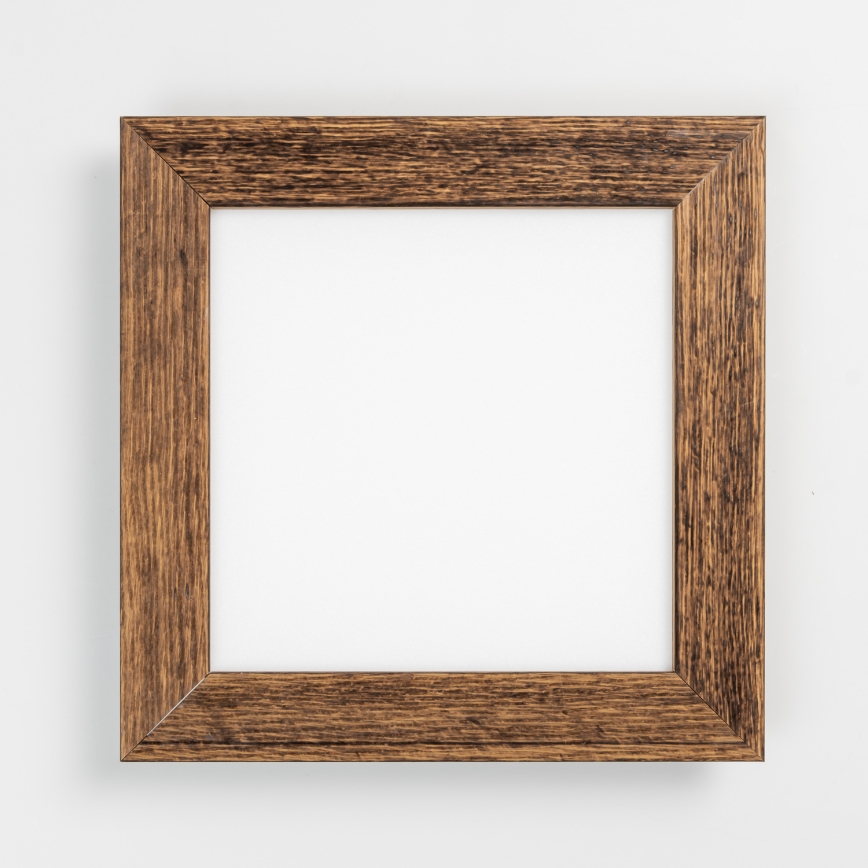 Eglo - Dimmbares LED-RGBW-Anbaupanel SALOBRENA-C WOOD LED/16W/230V 2700-6500K 34x34 cm braun + Fernbedienung