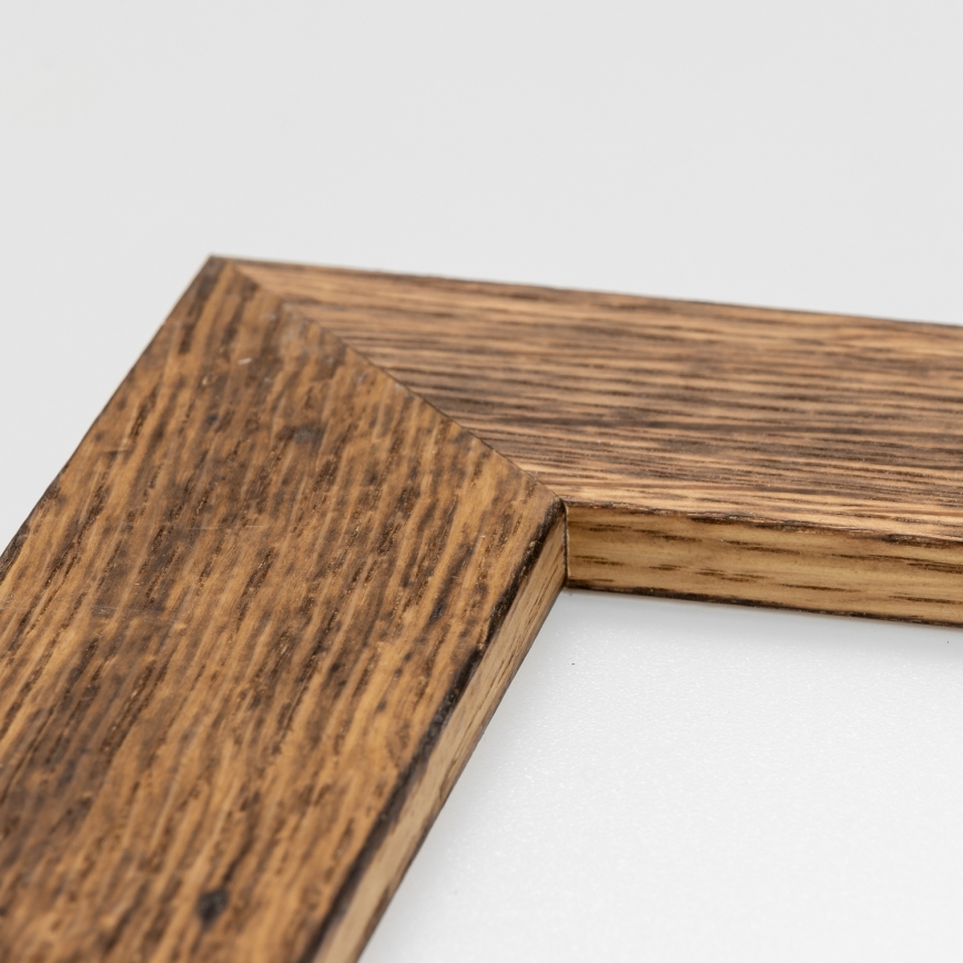 Eglo - Dimmbares LED-RGBW-Anbaupanel SALOBRENA-C WOOD LED/21W/230V 2700-6500K 49,5x49,5 cm braun + Fernbedienung