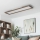 Eglo - Dimmbares LED-RGBW-Panel SALOBRENA-C WOOD LED/31W/230V 2700-6500K 34x124 cm dunkelbraun + Fernbedienung