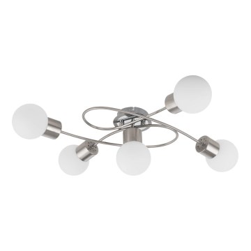 Eglo/Edi Light 54686 - LED-Anbauleuchte 5xE14/6W/230V matt Chrom