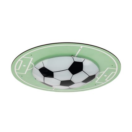 Eglo - Ersatzglas für Deckenleuchte TABARA E27 d 25 cm Fußball