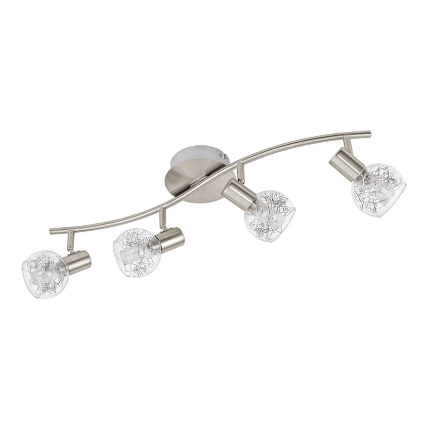 Eglo - Ersatzglas für Wand- und Deckenleuchte BASENTO Ø 9 cm