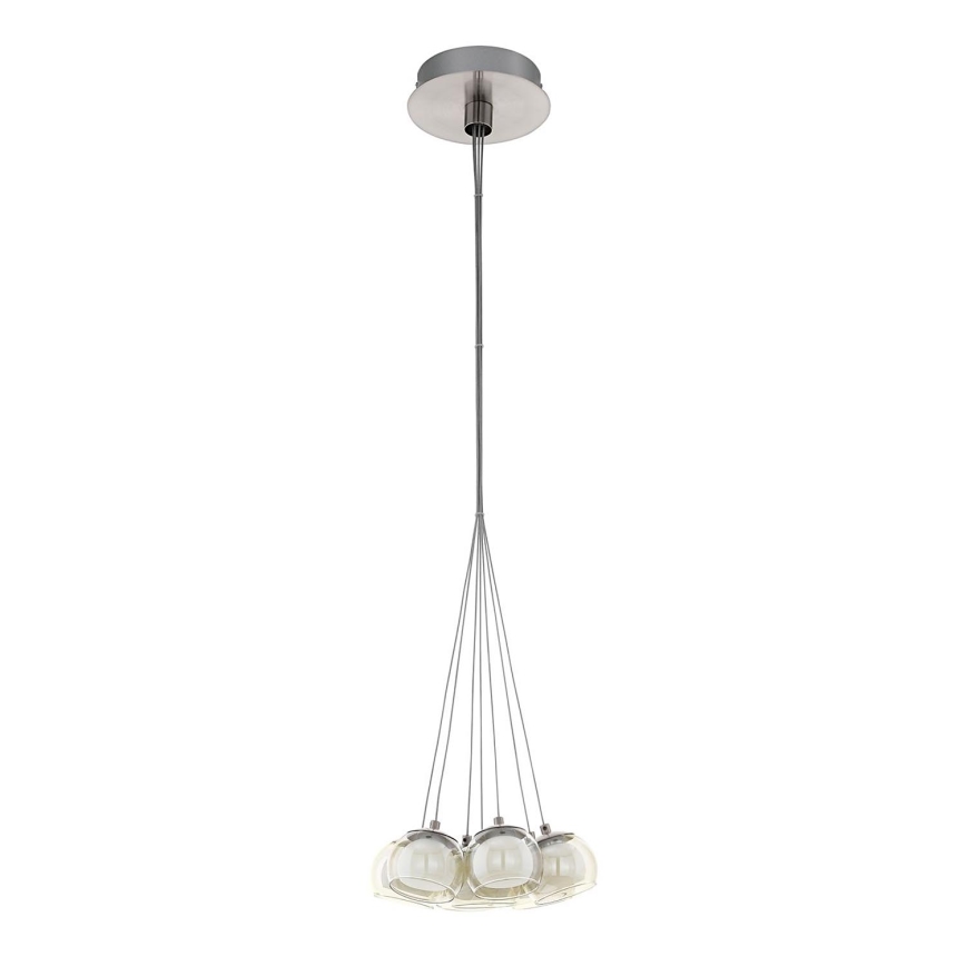 Eglo - Ersatzglas POLDRAS Ø 5,5 cm klar/bernsteinfarben