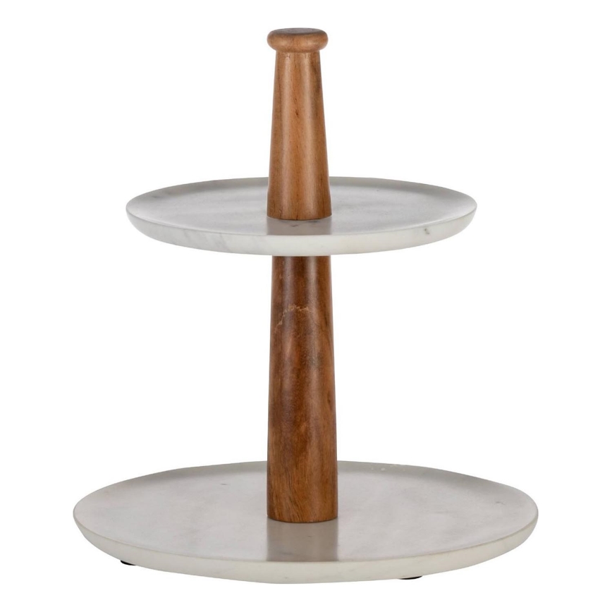 Eglo - Etagere 28x25,5 cm grau/braun