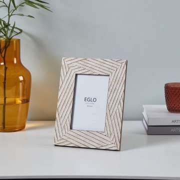 Eglo - Fotorahmen 10x15 cm beige
