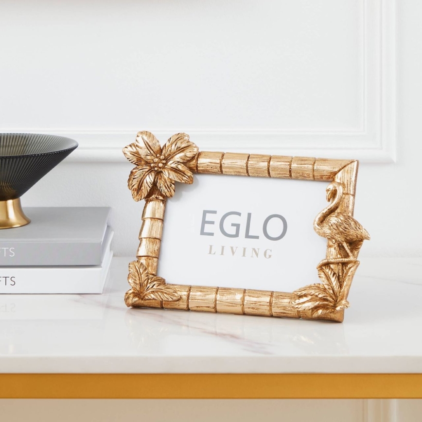 Eglo - Fotorahmen 10x15 cm golden