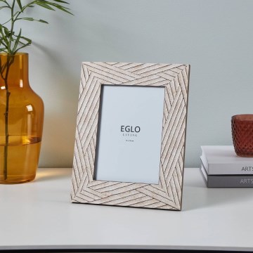 Eglo - Fotorahmen 13x18 cm beige