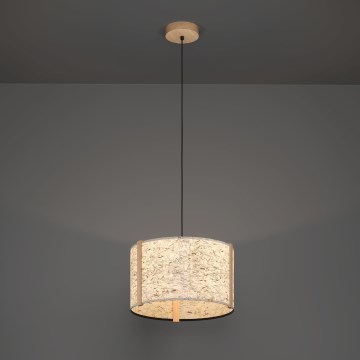 Eglo - Hängeleuchte 1xE27/25W/230V beige