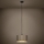 Eglo - Hängeleuchte 1xE27/40W/230V braun