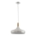 Eglo - Hängeleuchte 1xE27/40W/230V d 40 cm silbern - FSC-zertifiziert