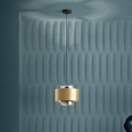 Eglo - Hängeleuchte 1xE27/40W/230V golden