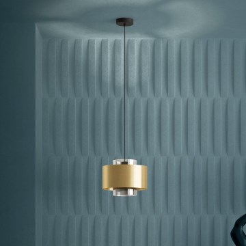 Eglo - Hängeleuchte 1xE27/40W/230V golden