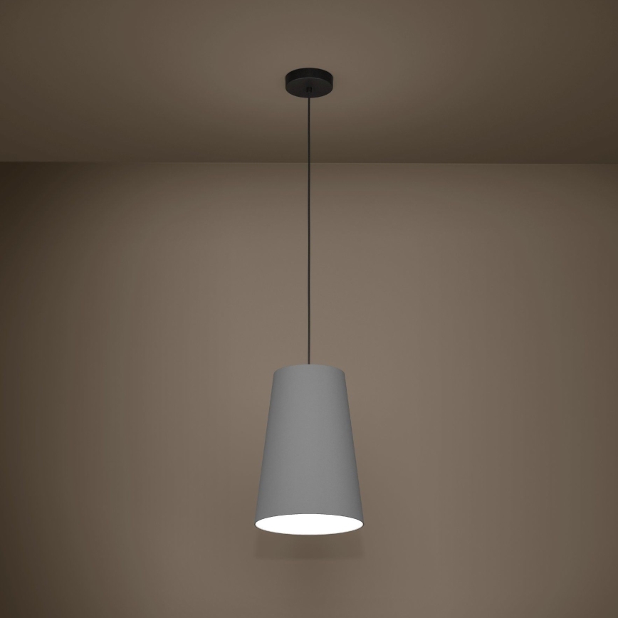 Eglo - Hängeleuchte 1xE27/40W/230V grau