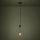 Eglo - Hängeleuchte 1xE27/40W/230V schwarz/golden