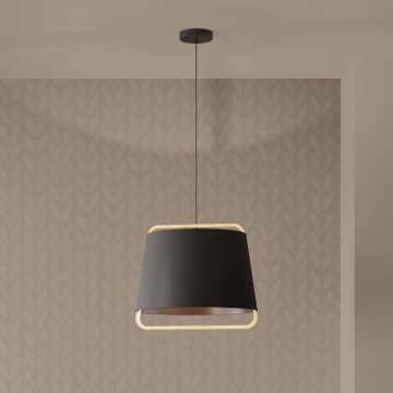Eglo - Hängeleuchte 1xE27/40W/230V schwarz